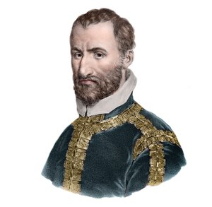 Portret van Giovanni Pierluigi da Palestrina (1525-1594), Italiaanse componist door French School