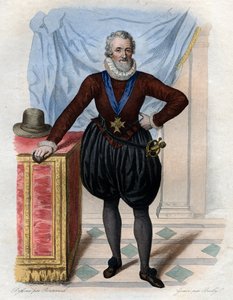 Portret van Hendrik IV (1553-1610)