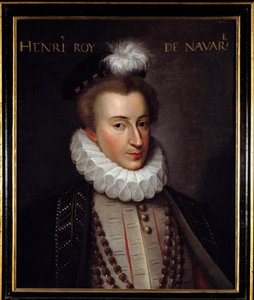 Portret van Hendrik IV (1553-1610) Koning van Frankrijk