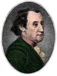 Portret van Henry James Pye, Engelse dichter.
