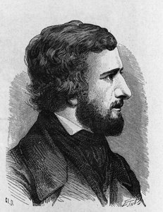 Portret van Hippolyte Fizeau (1819 - 1896) - uit "Album van Wetenschap; beroemde geleerden; Grote ontdekkingen" 1896 door French School