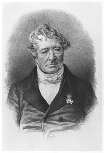 Portret van Jean-Jacques Champollion (1778-1867) genaamd Champollion-Figeac, gedrukt door Lemercier & Co