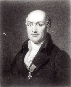 Portret van Jean Baptiste Joseph Delambre (1749-1822) door French School
