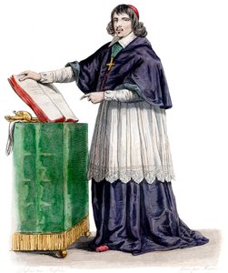 Portret van Jean Francois Paul de Gondi, Kardinaal de Retz, Franse coadjutor bisschop