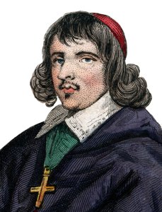 Portret van Jean Francois Paul de Gondi (Gondy) (1614-1679), Kardinaal de Retz, Franse coadjutor bisschop