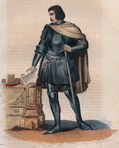 Portret van Jean Juvenal (Jouvenel) des Ursins (1360-1431), Franse rechter.
