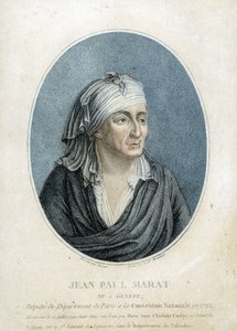 Portret van Jean Paul Marat (1743-1793), Franse arts, publicist en politicus