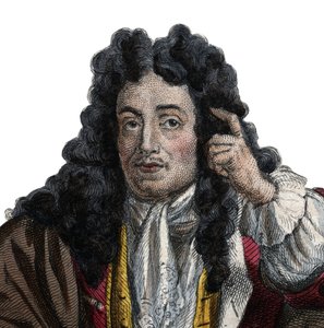Portret van Jean de La Bruyere (Labruyere) (1645-1696)