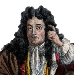 Portret van Jean de La Bruyere (Labruyere) (1645-1696), Franse essayist en moralist
