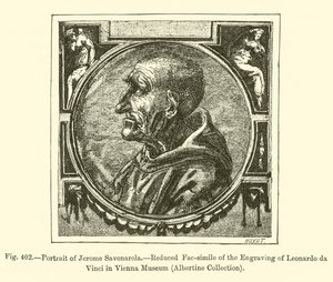 Portret van Jerome Savonarola