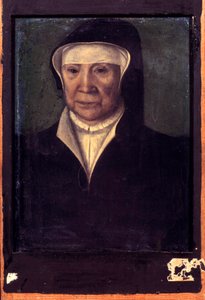 Portret van Jeanne van Navarra (1273-1305), koningin van Frankrijk door French School