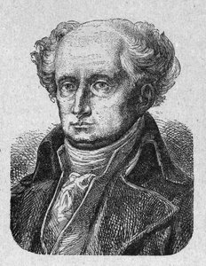 Portret van Joseph Jerome Simeon, Franse advocaat en politicus. Gravure uit 1889. Privécollectie door French School