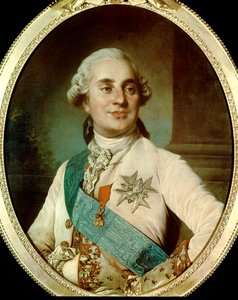 Portret van koning Lodewijk XVI (1754-1793) op 30-jarige leeftijd