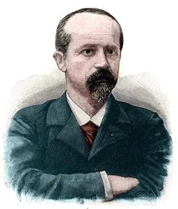 Portret van Louis Jean Baptiste Lepine, Franse advocaat en politicus, uitvinder van de Lepine-wedstrijd