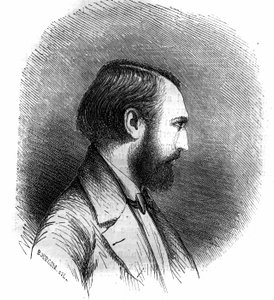 Portret van Louis Lacombe (Trouillon Lacombe, Trouillon-Lacombe) (1818-1884), Franse componist. Gravure uit 1852.