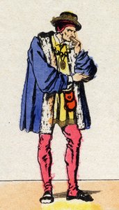 Portret van Lodewijk XI (1423-1483), Koning van Frankrijk. door French School