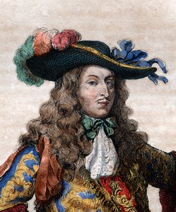 Portret van Lodewijk de Bourbon, Prins van Conde (1621-1686), Franse generaal, bekend als le Grand Conde.