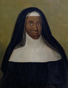 Portret van Louise-Marie-Therese (1664-1732) De Zwarte Non van Moret