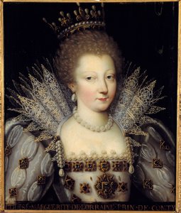 Portret van Louise Marguerite de Lorraine, Prinses van Conti door French School