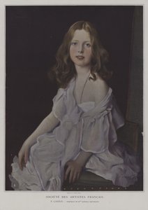 Portret van Mademoiselle Daniela Grunelius