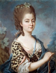 Portret van Marie Aurora van Saksen, grootmoeder van schrijver George Sand