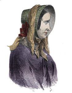 Portret van Marie Fortunee Capelle, Marie Lafarge (Madame) (1816-1852) Franse crimineel door French School