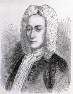 Portret van Mathieu Dutilh (1715-1791) - in Album van Wetenschap; beroemde geleerden; Grote ontdekkingen 1896 door French School