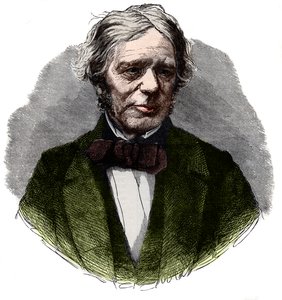 Portret van Michael Faraday