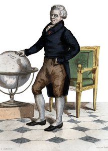 Portret van Pierre Simon, markies de Laplace, Franse wiskundige en astronoom door French School