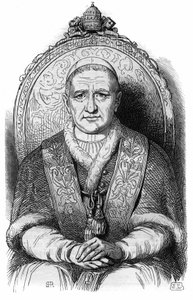 Portret van paus Gregorius XVI (Bartolomeo Alberto Cappellari) door French School