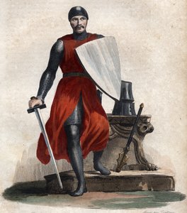 Portret van Robert IV de Sterke (Rutpert) (ca. 815-866), Graaf van Orleans door French School