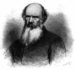 Portret van Samuel Charters Macpherson (1806-1860), Britse soldaat en politicus. Gravure uit 1868. door French School