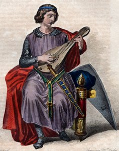 Portret van Theobald I (1201-1253) door French School