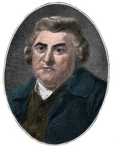 Portret van Thomas Warton (1728-1790) Engels literair historicus, criticus en dichter. 19e eeuw. door French School