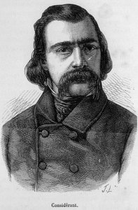 Portret van Victor Recital (1808 - 1893) Franse filosoof en econoom - in 