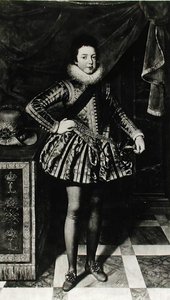 Portret van de Infant Louis XIII (1601-43) Koning van Frankrijk en Navarra, c.1611