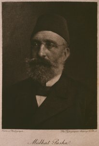 Portret van de Khedive Tawfik, uit LEgypte van Georg Moritz Ebers (1837-98), 1881