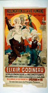 Poster voor Elixir Godineau, ca. 1900