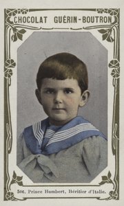 Prins Humbert, Erfgenaam van Italië door French School