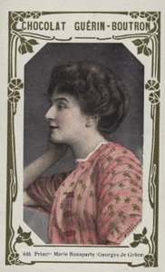 Prinses Marie Bonaparte, Georges van Griekenland