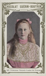 Prinses Victoria Louise van Pruisen door French School