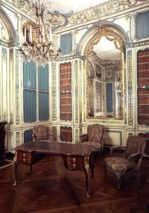 Privéstudie van Dauphin Louis van Frankrijk, later een bibliotheek