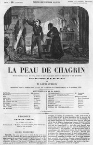 Raphael de Valentin en de winkelier, illustratie uit 