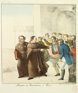 Ontvangst van missionarissen in Brest door French School