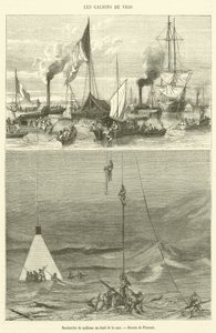 Zoeken naar miljoenen op de bodem van de zee