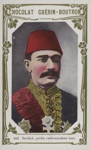 Rechid, Turkse ambassadeur, pasha