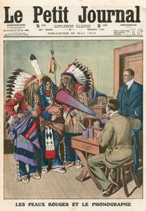 Rode Indianen en de fonograaf door French School