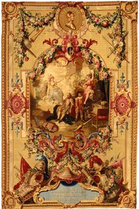 Regence Gobelins wandtapijt met het verhaal van Don Quichot, 1717-18 door French School