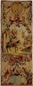 Regence Gobelins wandtapijt met het verhaal van Don Quichot door French School
