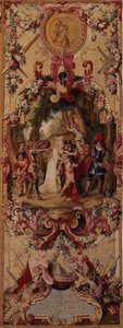 Regence Gobelins wandtapijt met het verhaal van Don Quichot